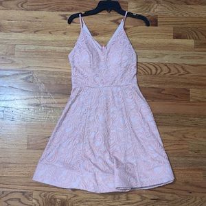 Prom fancy dress pink